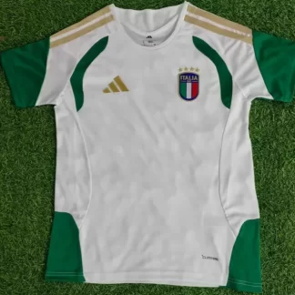 Chándal de Entrenamiento de Italia 2026/2027 Blanco Camiseta de Fútbol Calidad Tailandesa