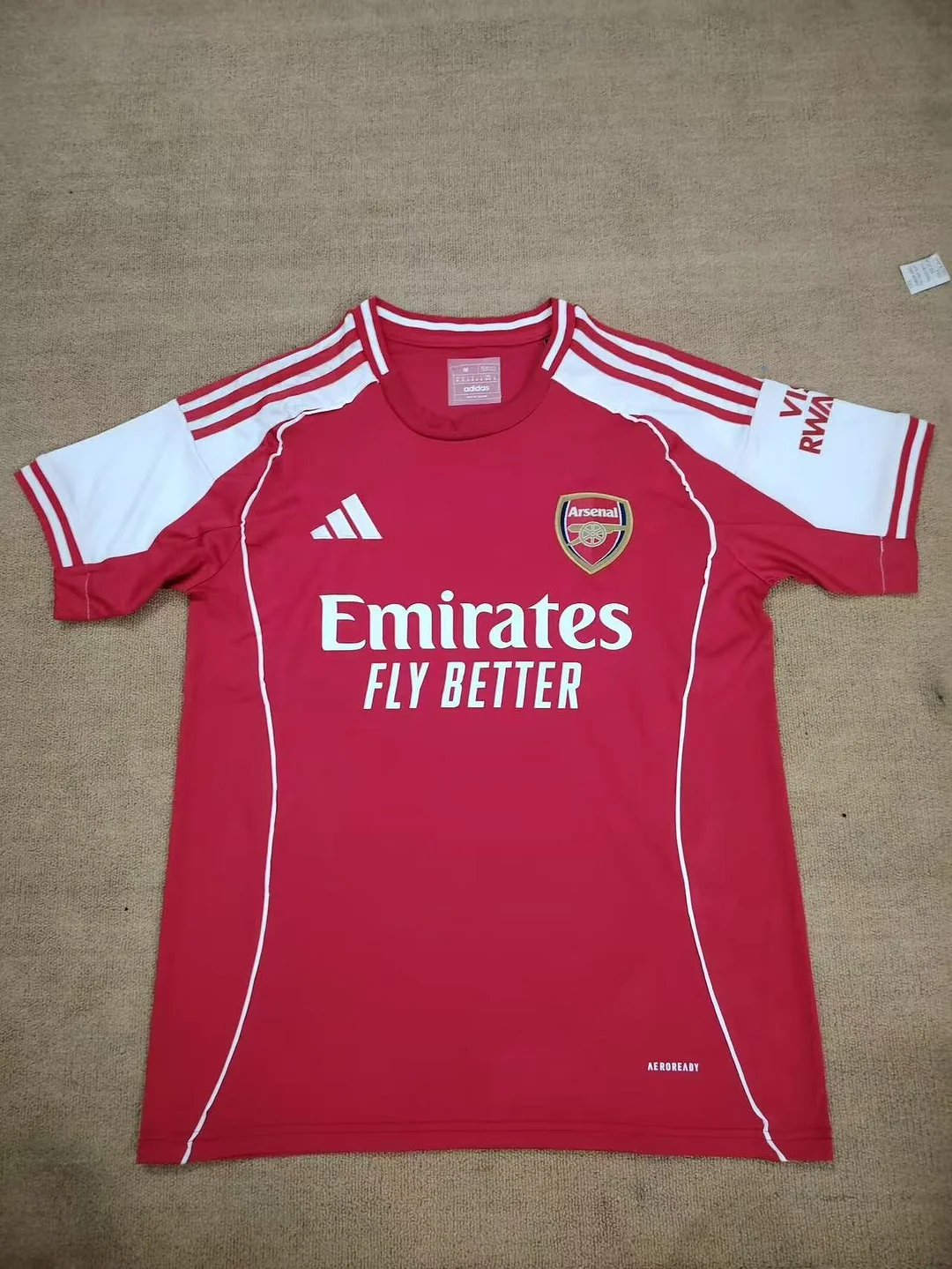 Camiseta de Fútbol Local Arsenal 2025/2026 Calidad Thai