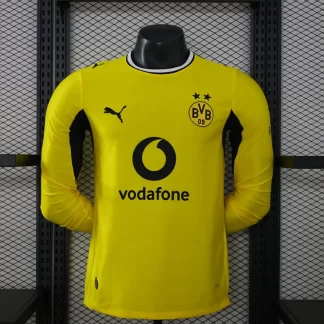 2026/2027 Manga Larga Versión Jugador Dortmund Local Camiseta de Fútbol 1:1 Calidad Tailandesa
