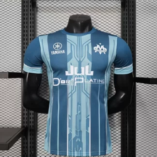 2025/2026 Versión Jugador Olympique de Marseille Edición Especial Azul Superior Camiseta de Fútbol Calidad Tailandesa