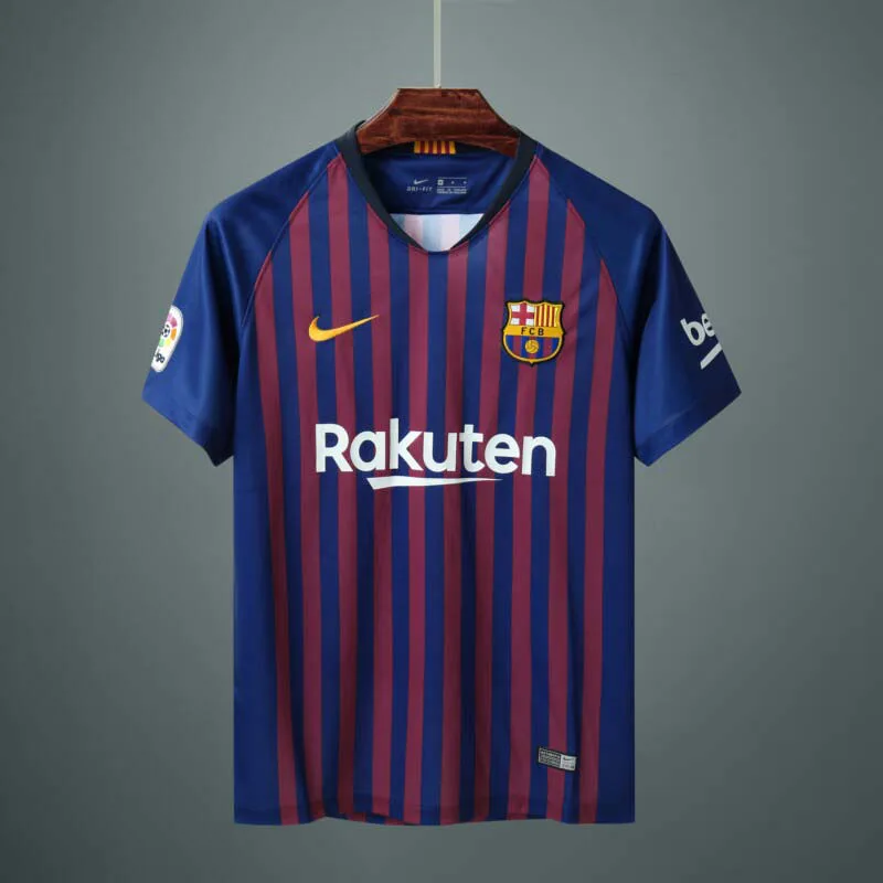 2018/2019 Retro Barcelona Camiseta de Fútbol Local Calidad Tailandesa