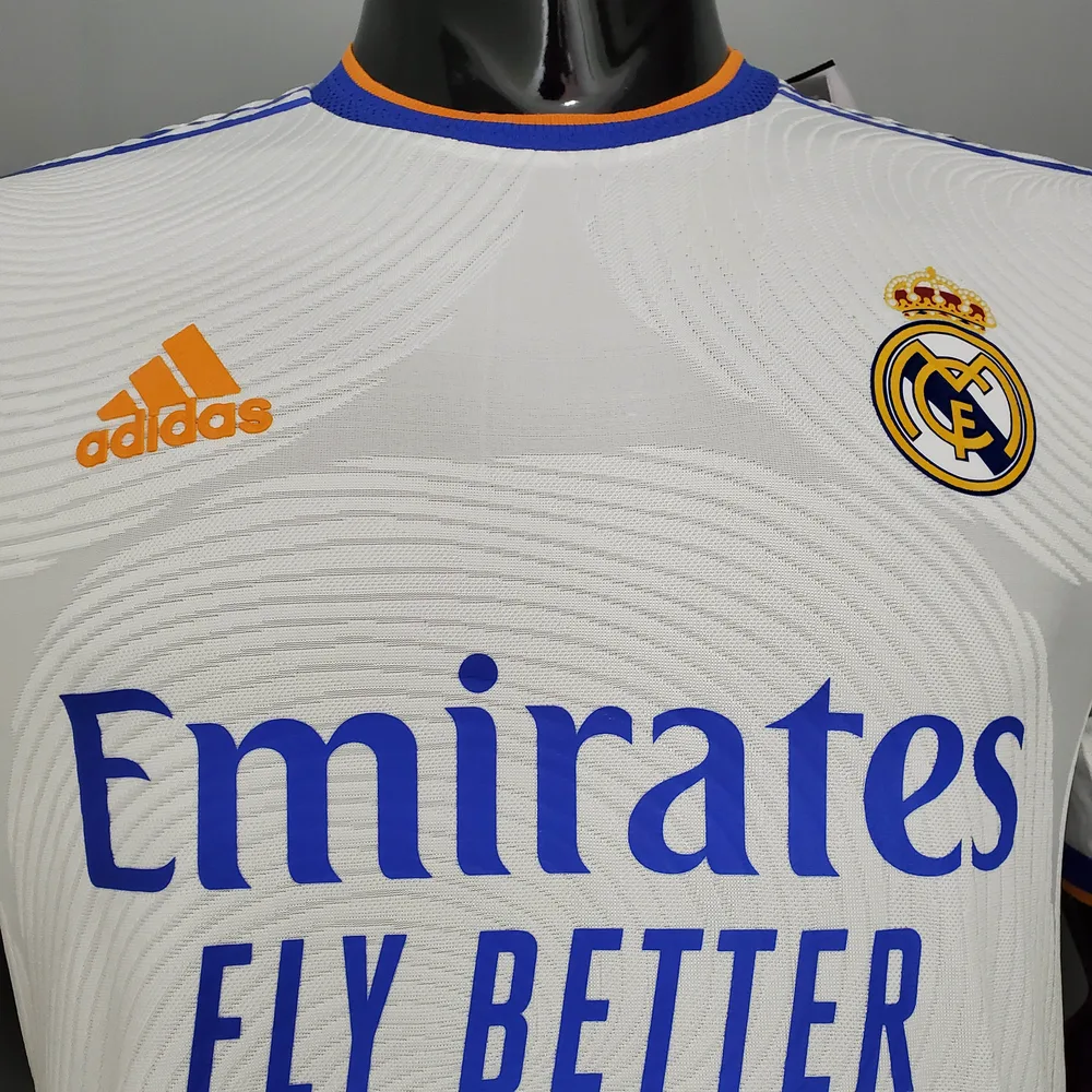 2021/2022 Real Madrid Versión Jugador Local Calidad Tailandesa