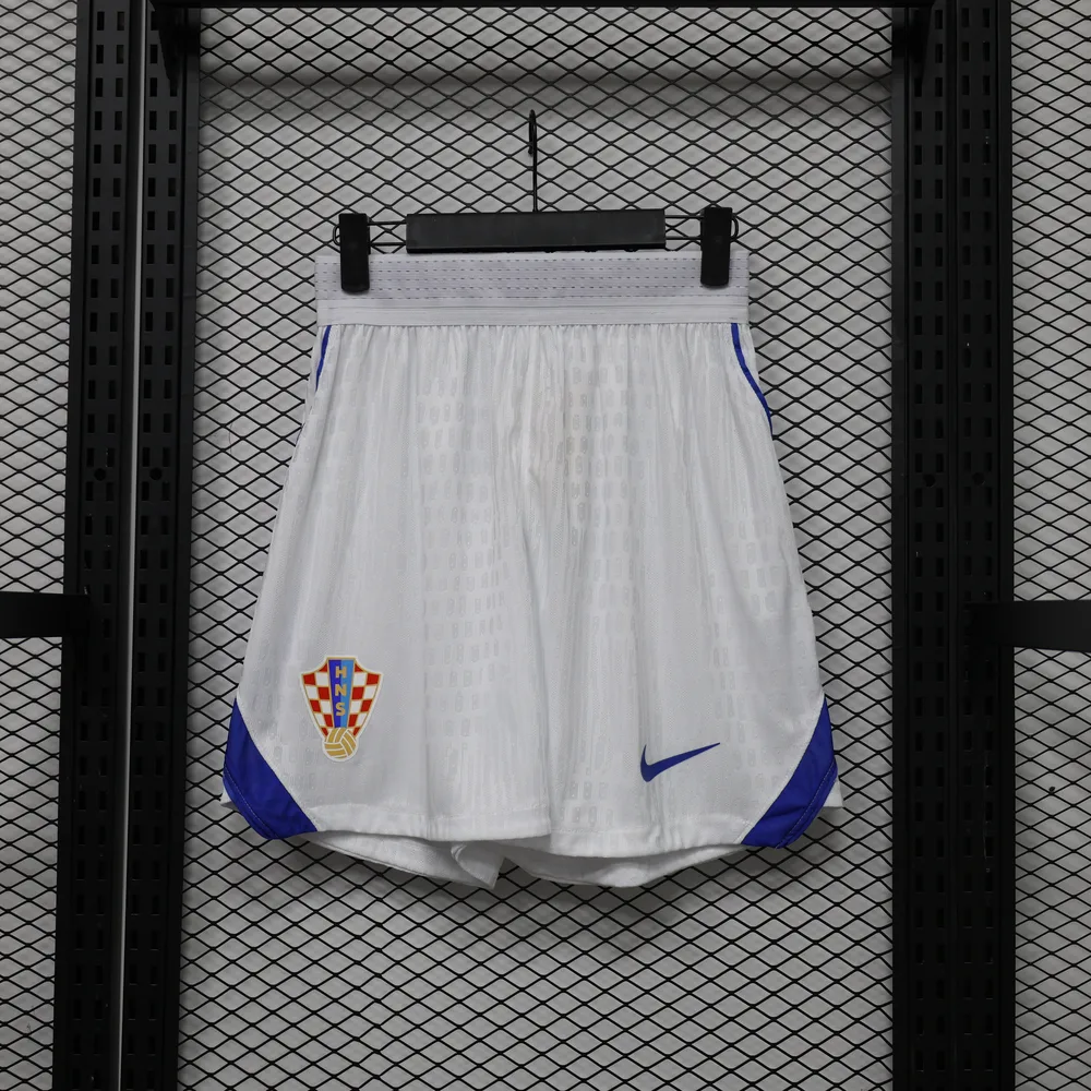 2026/2027 Versión Jugador Croacia Selección Nacional Pantalón Corto Local AAA Grado Fan