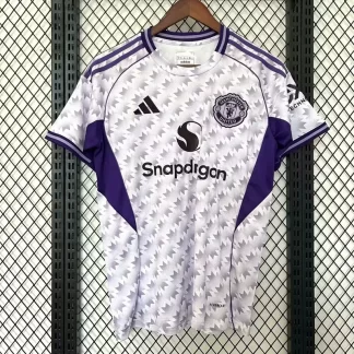 Camiseta de fútbol visitante 2025/2026 Manchester United Calidad Tailandesa