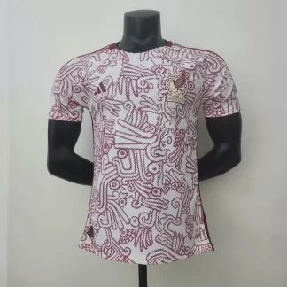 Versión de jugador de la camiseta de fútbol visitante de México para la Copa Mundial de la FIFA 2022