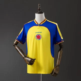 Camiseta Retro Colombia Local 2001/2002 AAA calidad aficionado