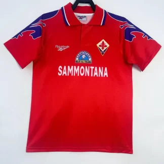 Camiseta de Fútbol Retro Tercera Visitante Fiorentina 1995/1996 Calidad Tailandesa