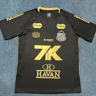 2025/2026 Santos Edición Especial Negra Camiseta de Fútbol Calidad Tailandesa