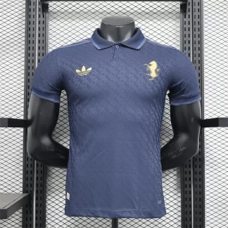Camiseta de fútbol tercera visitante de la Juventus versión jugador 2024/2025 calidad tailandesa