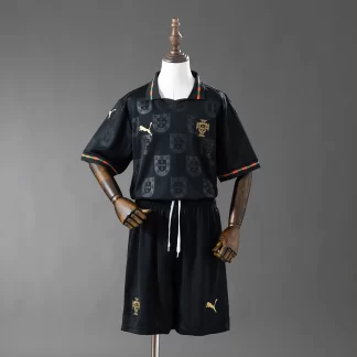 Camiseta de fútbol Pantera Negra de Portugal 2026 AAA calidad fan Talla infantil