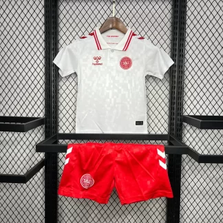 2024-2025 Denmark National Team Away Football Shirt AAA fan-grade Kids Size