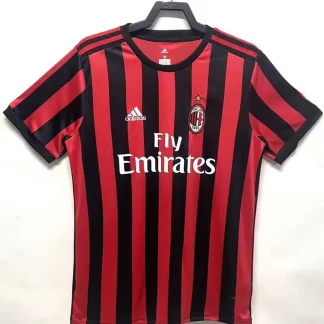 2017/2018 Retro Camiseta Local AC Milan Calidad Tailandesa