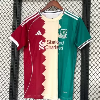 2025/2026 Liverpool Tres Colores Ropa Entrenamiento Camiseta Fútbol Calidad Tailandesa