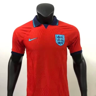 Camiseta de Fútbol Versión Jugador Inglaterra Visitante Copa Mundial FIFA 2022
