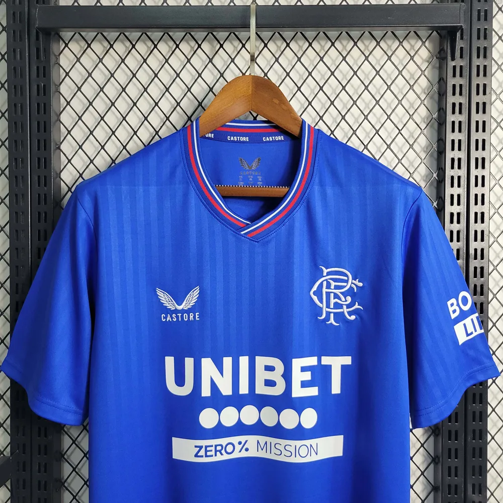 Camiseta de Fútbol Local Rangers 2023/2024 Calidad Thai