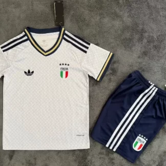 2026 Italia Equipación Visitante Camiseta de Fútbol Calidad Tailandesa Talla Infantil
