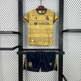 2024/2025 Real Sociedad Camiseta Visitante Calidad Thai Talla Infantil
