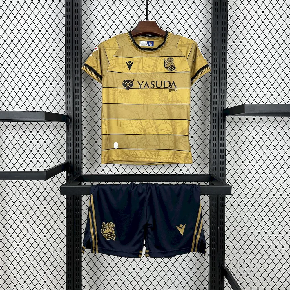 2024/2025 Real Sociedad Camiseta Visitante Calidad Thai Talla Infantil