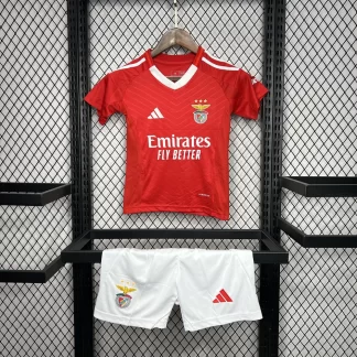 2024/2025 Camiseta Local Benfica Calidad Tailandesa Talla Infantil