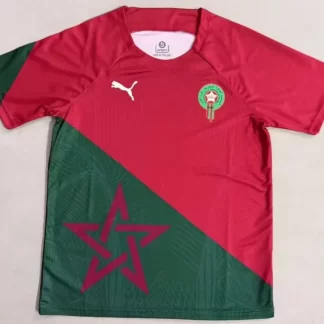 2025/2026 Marruecos Nacional Edición Especial Rojo y Verde Camiseta Fútbol Calidad Thai