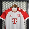Camiseta de Fútbol Local Bayern Múnich 2023/2024 Calidad Tailandesa Talla Infantil