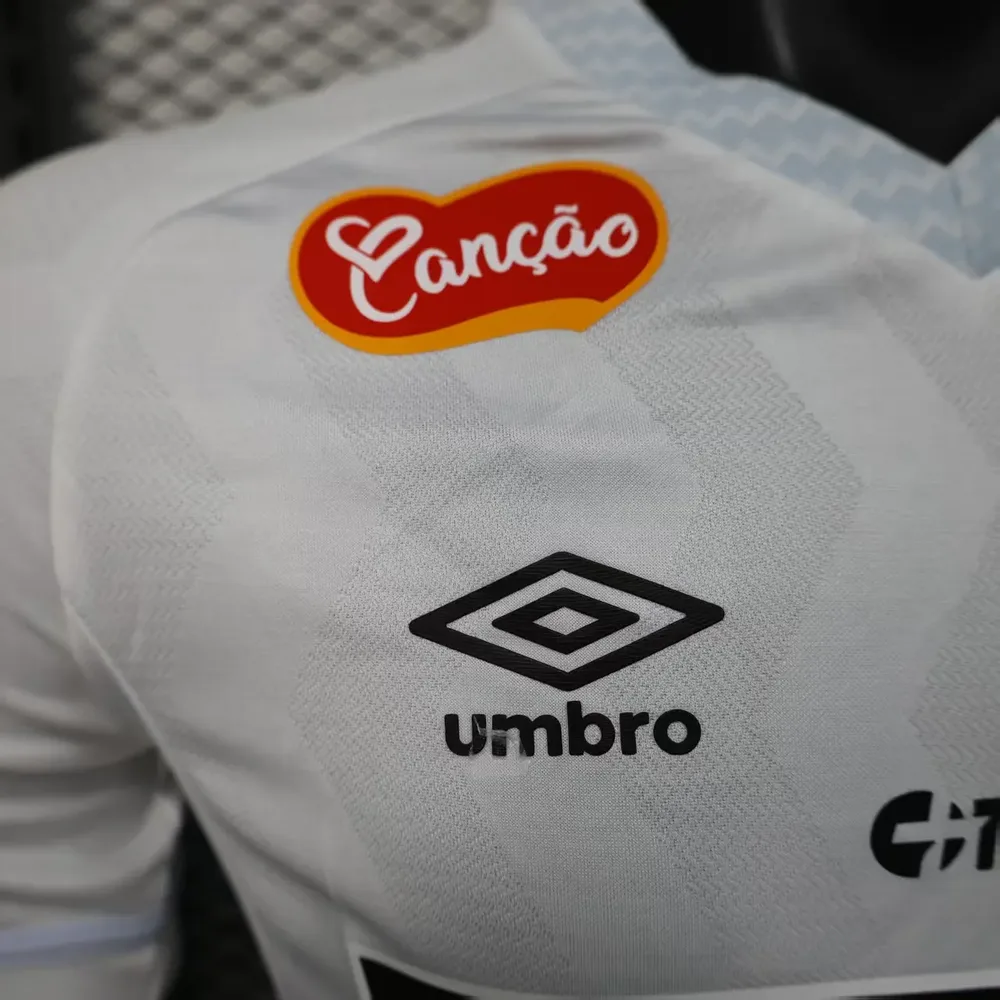 2025/2026 Versión Jugador Santos Camiseta de Fútbol Edición Especial Blanca Calidad Tailandesa