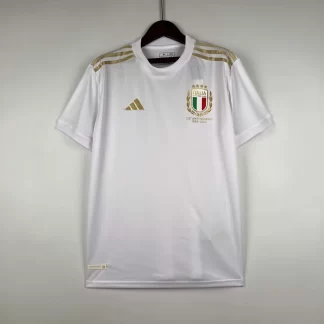 Camiseta de Fútbol Blanca 125 Aniversario de Italia 2023