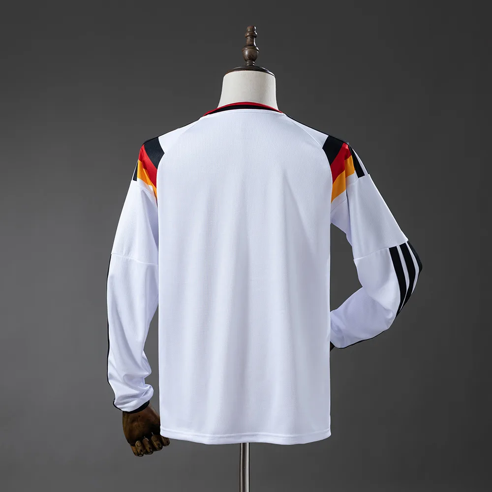 2026 Camiseta de Fútbol Local de Manga Larga de Alemania