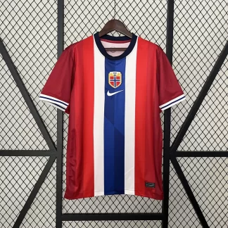 Camiseta de fútbol local de la selección de Noruega 2024 AAA calidad fan