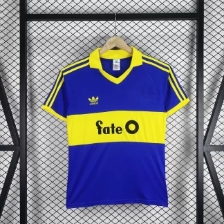 Camiseta de Fútbol Retro 1986/1988 del Boca Juniors Local 1:1 Calidad Tailandesa