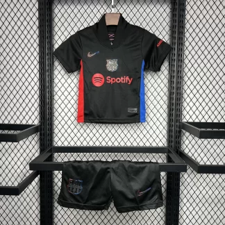 Camiseta de Fútbol Visitante 2024/2025 Barcelona Talla Infantil Calidad Thai