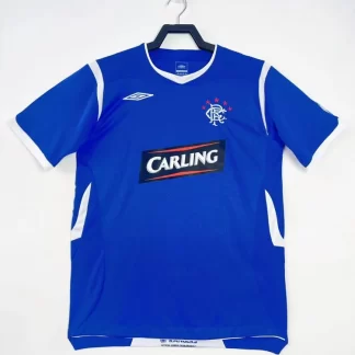 Camiseta de Fútbol Retro Local Rangers 2008-2009 Calidad Thai