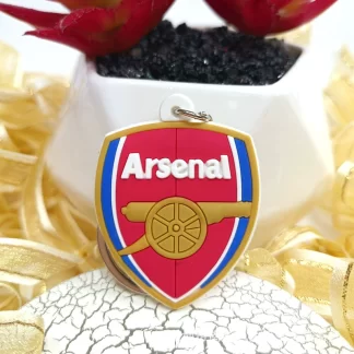 Llavero de PVC de fútbol de aficionado del Arsenal
