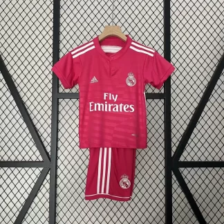 Camiseta de Fútbol Retro Real Madrid Visitante 2014/2015 Calidad Tailandesa Talla Infantil