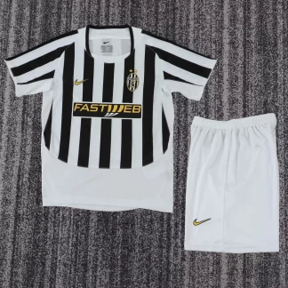 2003/2004 Camiseta de Fútbol Retro Local Juventus 1:1 Calidad Tailandesa Talla Infantil