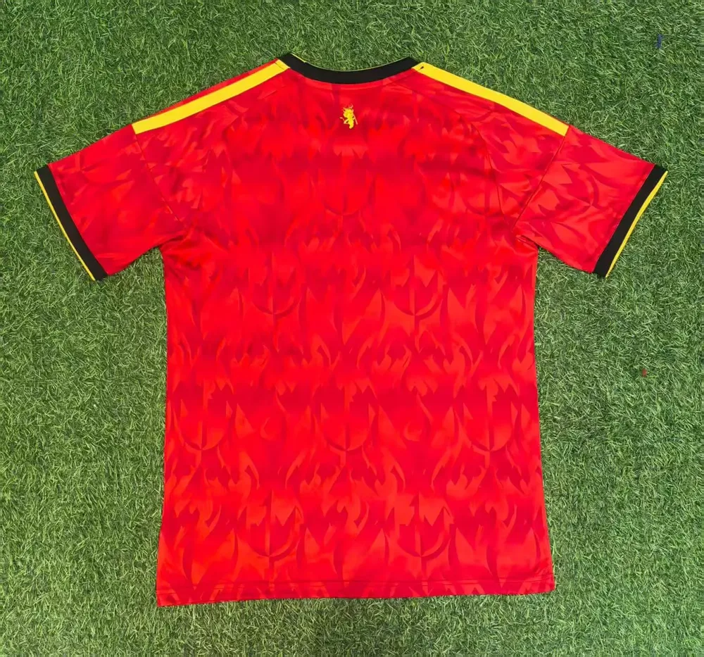 2026 Camiseta de fútbol Local Selección Nacional de Bélgica Calidad Tailandesa