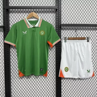 2025/2026 Camiseta de Fútbol Local de Irlanda Calidad Tailandesa Talla Infantil