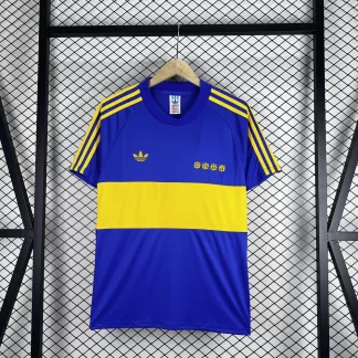 Camiseta de Fútbol Retro 1981/1982 del Boca Juniors Local 1:1 Calidad Tailandesa