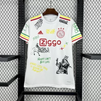 2025/2026 Ajax Doodle Placa Camiseta de Fútbol Calidad Tailandesa