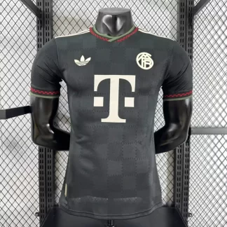 2025/2026 Versión Jugador Bayern Munich Tercera Visitante Camiseta de Fútbol Calidad Tailandesa