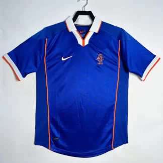 Camiseta de fútbol Retro Países Bajos Visitante 1998 Calidad Tailandesa