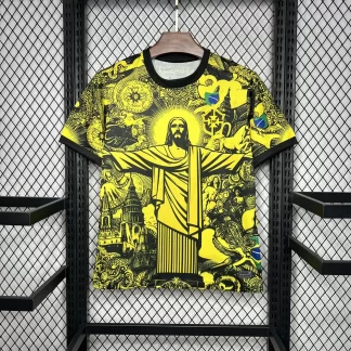 2024-2025 Brasil Edición Especial Amarilla Camiseta