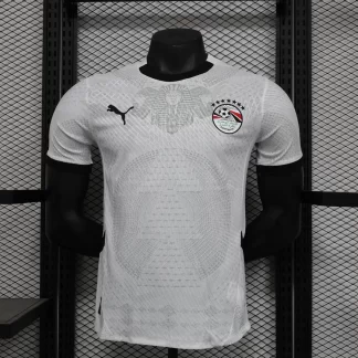 2024/2026 Versión Jugador Camiseta de Fútbol Visitante Selección Nacional de Egipto AAA calidad fan