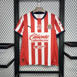 2024/2025 Jersey de Fútbol Local Chivas Calidad Tailandesa