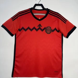 Camiseta de Fútbol Retro Visitante México 2014 Calidad Tailandesa