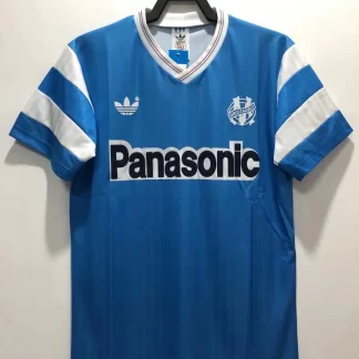 1990 Retro Olympique de Marseille Camiseta Visitante Fútbol Calidad Tailandesa