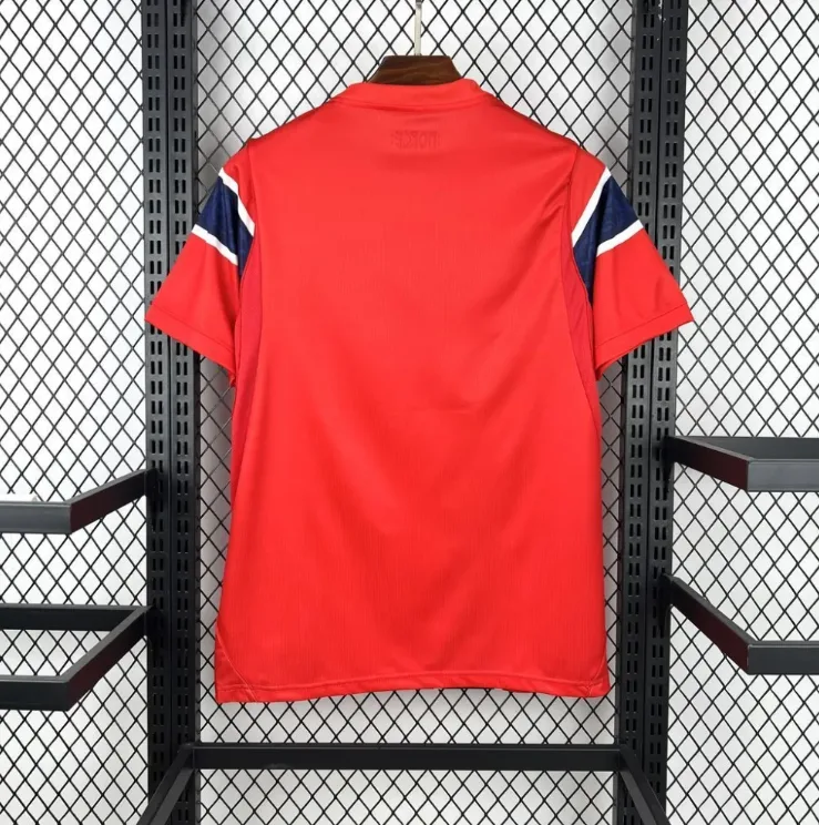 2026 Camiseta de Fútbol de la Selección de Noruega Local AAA Grado Fan