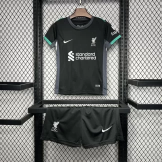Camiseta de Fútbol Visitante Liverpool 2024/2025 Calidad Thai Talla Infantil