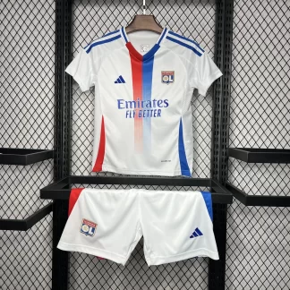 2024/2025 Camiseta Local Lyonnais Calidad Tailandesa Talla Infantil