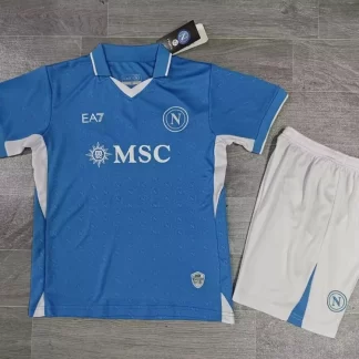 2024/2025 Napoli Home Soccer Jersey AAA fan-grade Kids Size